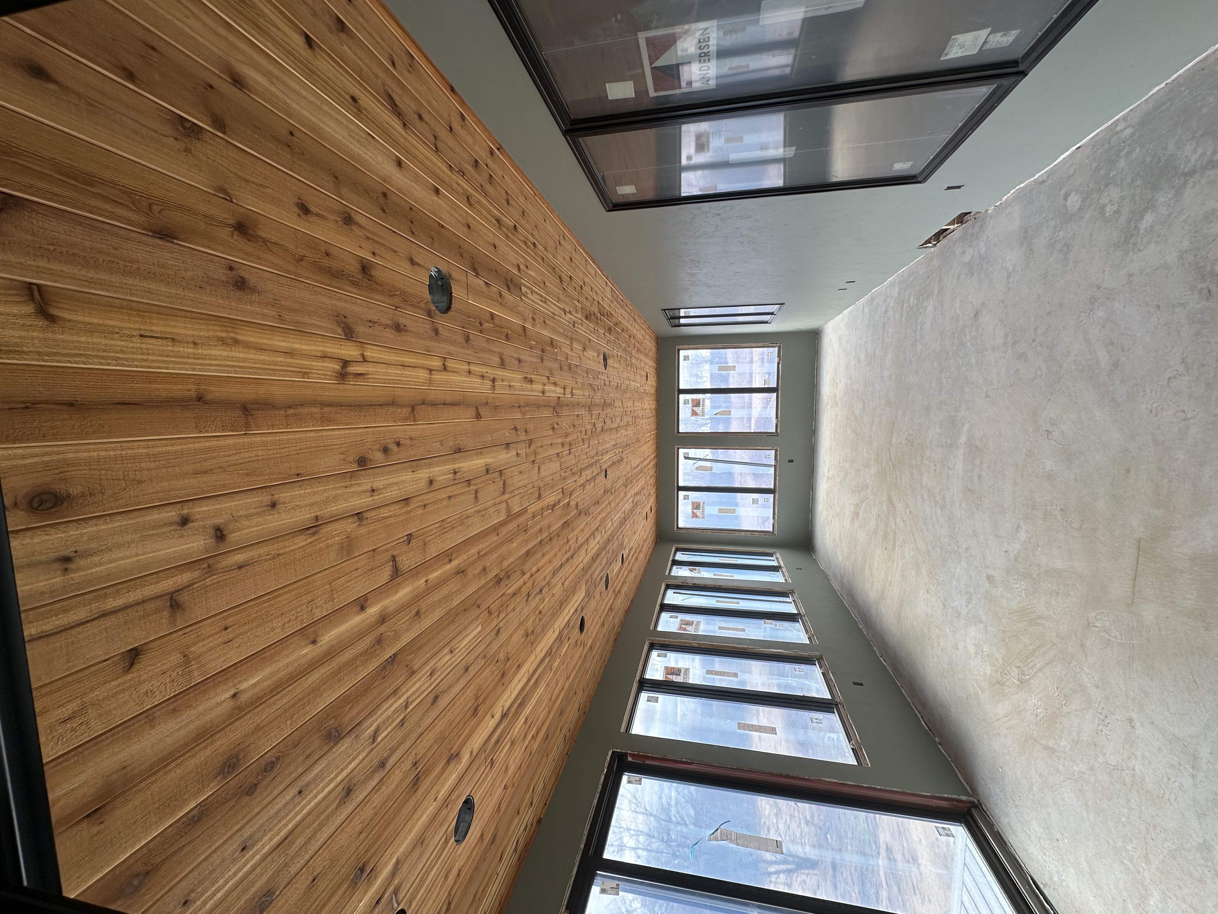 T&G ceiling